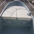 2-Piece 2" Foam Cast-Deck Bow Pad on a Panga Boats USA build