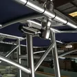 T-Top Outriggers on a Panga Boats USA build