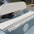 Splashwell Back Rest Pad on a Panga Boats USA build