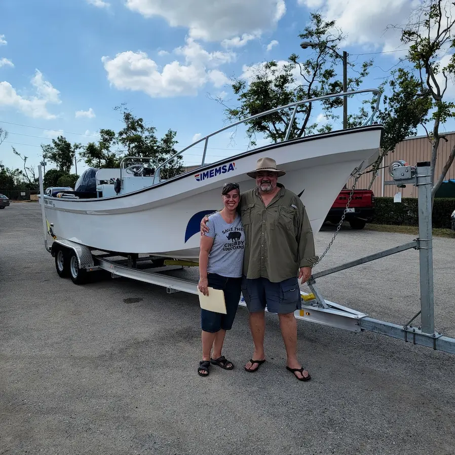 Panga Boats USA — With the new hull · Happy Owners