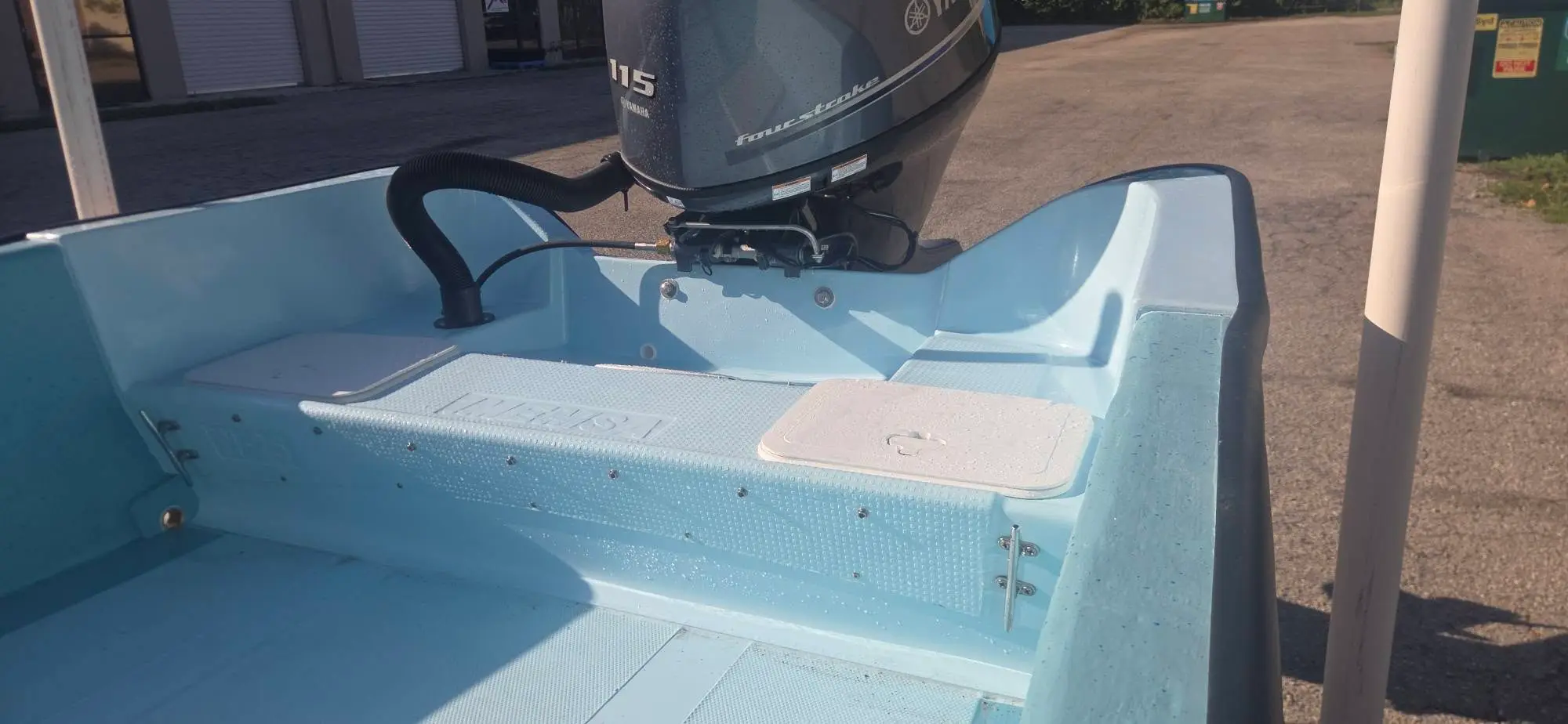 Panga Boats USA — Transom well · Close-ups